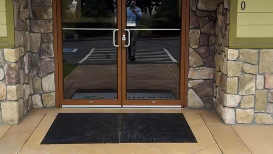 A store entrance